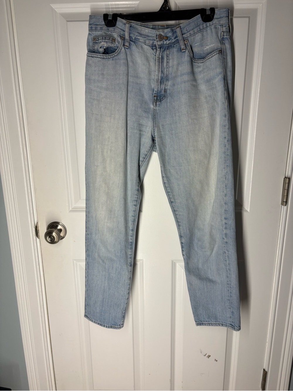 Boho Western Career Madewell The Perfect Summer Light Wash Straight Leg Jeans